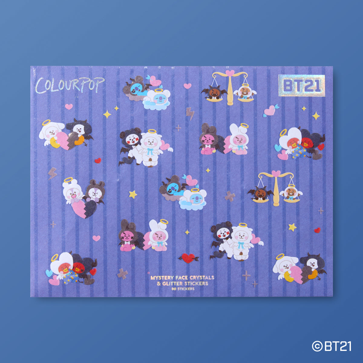 Mystery BT21 Face Crystals