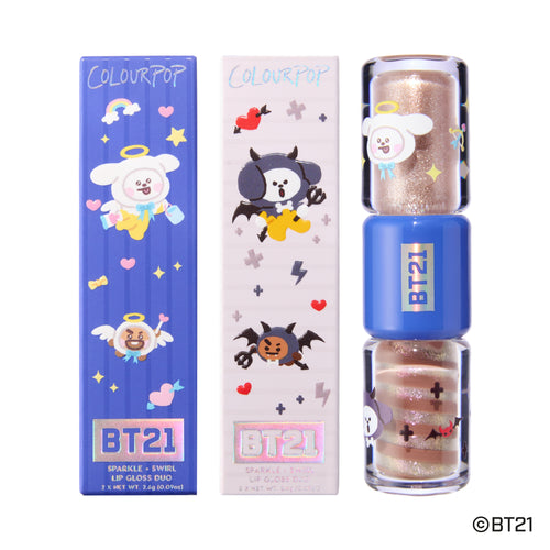 Crunchy n’ Passionate Sparkle + Swirl Lip Gloss Duo
