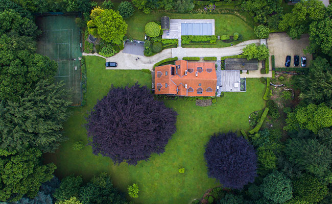 Aerial Pictures Taken by a Video Camera Drone