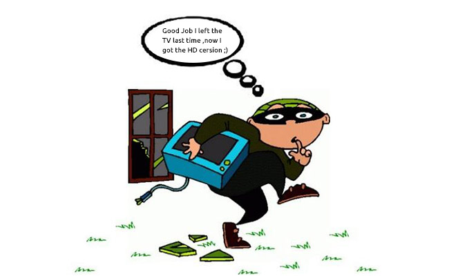 Burglars Do Come Back