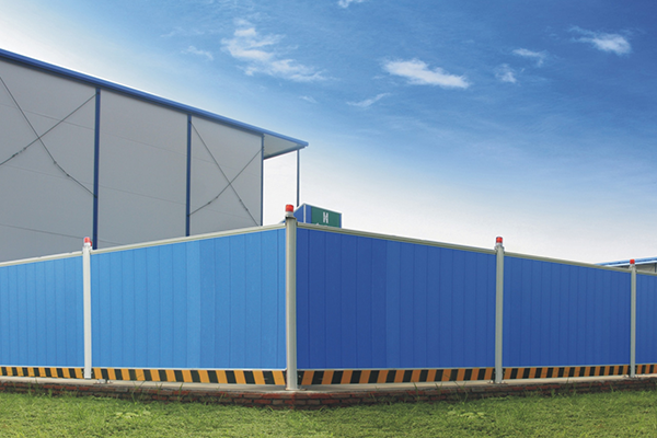 Single-Family Home Construction Site Fencing