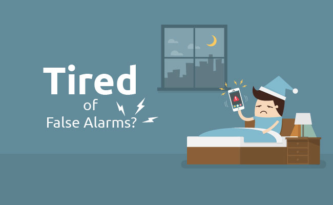 False Alarms of Battery Powered Motion IP Camera